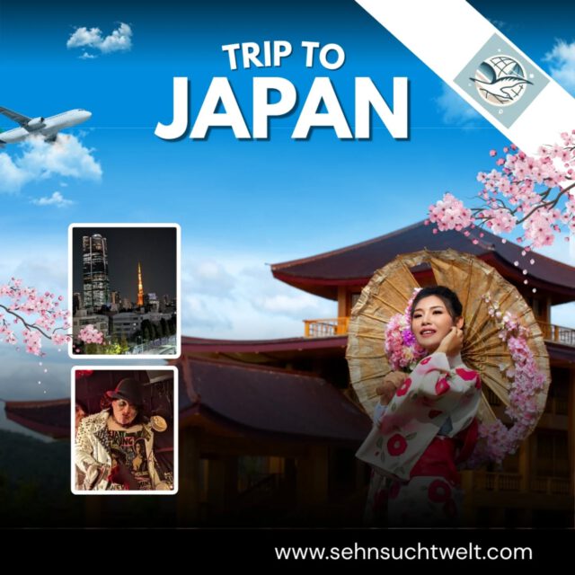 Die Band @fungus_japan wollte ich schon lange einmal live sehen, deshalb kauft ich mir Tickets für ihre Show im Cyclone Club in Shibuya, Tokyo. Fehlten nur noch Flugtickets und ein Hotel. Mit @airchina_official ging es dann von Frankfurt am 11.11. über Beijing nach Tokyo. Mit dem @alfit.hotelandbarakasaka fand ich ein tolles Hotel mit guter Ausgangslage, um in den nächsten 6 Tagen die Stadt zu erkunden. 

Mit diesem Beitrag startet nun auch das neue Insta-Profil zum Reiseblog "sehnsuchtwelt.com", der nach und nach aktualisiert wird. In den Highlights findet ihr bereits die ersten Stories mit Verlinkungen zu den Berichten. 

Frohe Weihnachten! 
Anky, Josefine & Stefan