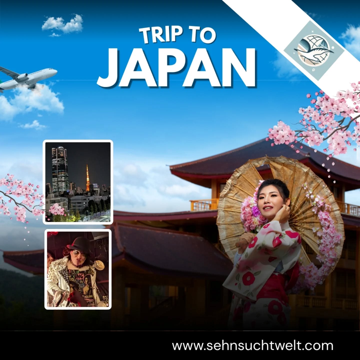 Die Band @fungus_japan wollte ich schon lange einmal live sehen, deshalb kauft ich mir Tickets für ihre Show im Cyclone Club in Shibuya, Tokyo. Fehlten nur noch Flugtickets und ein Hotel. Mit @airchina_official ging es dann von Frankfurt am 11.11. über Beijing nach Tokyo. Mit dem @alfit.hotelandbarakasaka fand ich ein tolles Hotel mit guter Ausgangslage, um in den nächsten 6 Tagen die Stadt zu erkunden. 

Mit diesem Beitrag startet nun auch das neue Insta-Profil zum Reiseblog "sehnsuchtwelt.com", der nach und nach aktualisiert wird. In den Highlights findet ihr bereits die ersten Stories mit Verlinkungen zu den Berichten. 

Frohe Weihnachten! 
Anky, Josefine & Stefan